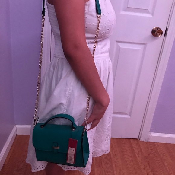Merona Handbags - Shoulder bag with gold color chain new with tags